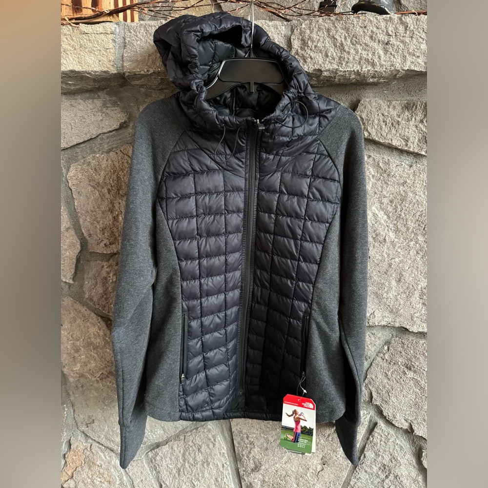 Women’s Black North Face Athletic Jacket